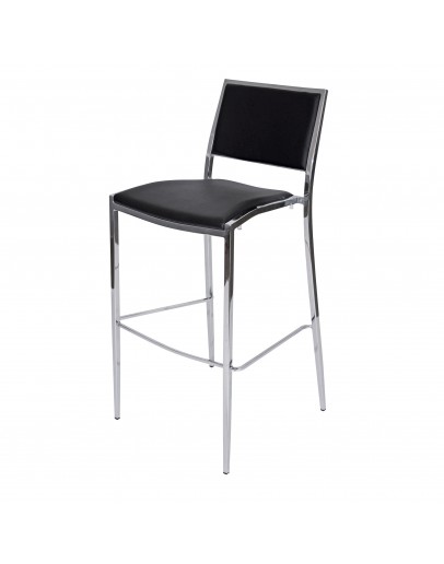 Bella Bar Chair, Black