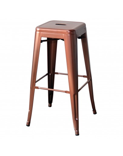 engrom Metal Bar Stool, Rose