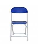 Rhino™ Children's Plastic Folding Chair, Blue