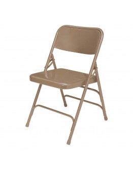 Rhino™ Metal Folding Chair, Beige