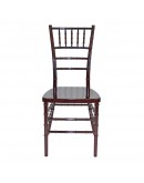 Rhino™ Chiavari Resin Chair, Mahogany