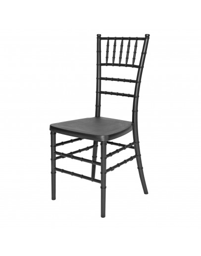 Rhino™ Chiavari Resin Chair, Black