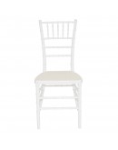 Rhino™ Chiavari Resin Chair, White