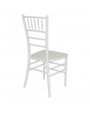 Rhino™ Chiavari Resin Chair, White