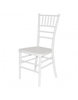 Rhino™ Chiavari Resin Chair, White