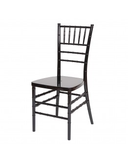 Chiavari Resin Chair, Black