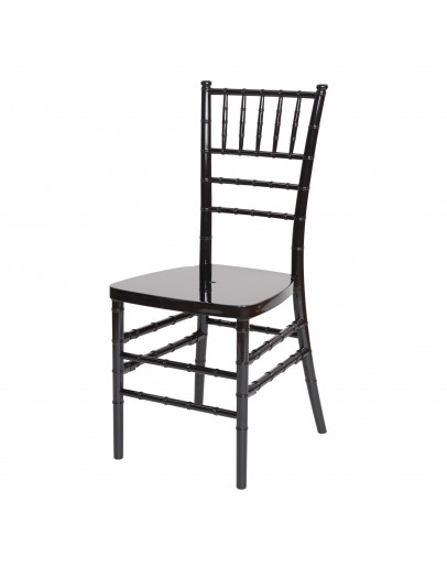 Chiavari Resin Chair, Black