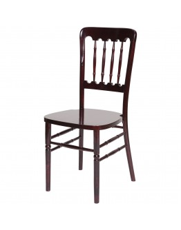 Versailles Banquet Wood Chair, All Colors, Cushion