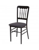 Versailles Banquet Wood Chair, All Colors, Cushion