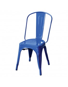 engrom Metal Chair, Blue