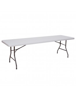 8 Foot Banquet Plastic Blow Mold Folding Table