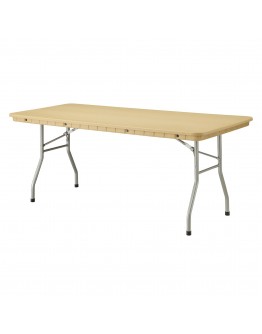 6 Foot Rhino™ Banquet Resin Folding Table, Tan