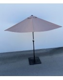 9 Foot Market Umbrella - Steel Patio with Crank