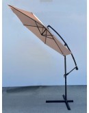 10 Foot Cantilever Umbrella - Steel Patio with Crank & Base