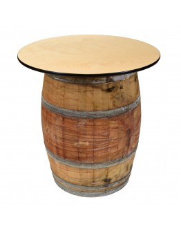 36 Inch Wine Barrel Cocktail Table